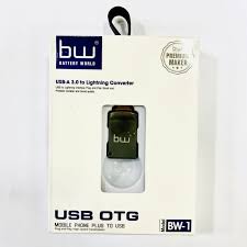 مبدل OTG به لایتنینگ مدل BW-1 | USB-A 3.0 | برند BW